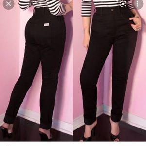 Vixen by Michelline Pitt Bad Girl Denim Black